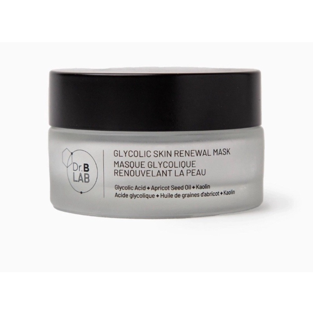 Dr B LAB Glycolic Acid Renewal Mask‎ 1oz 30g Skin Face Treatment Jar